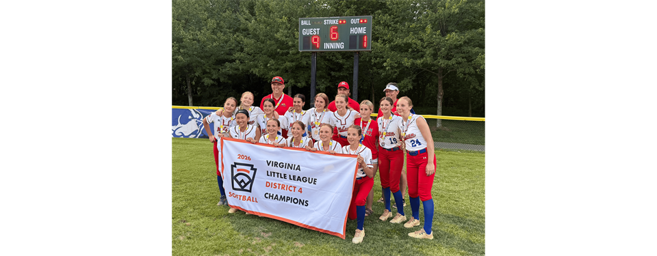 DISTRICT 4 MAJOR SOFTBALL CHAMPIONS